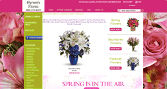 Desktop Screenshot of byrumsflorist.net